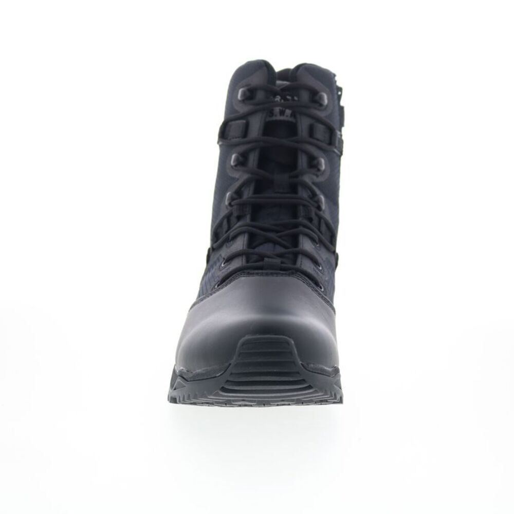 Original Swat Mens Alpha Fury 8" Polishable Toe Side-Zip EN Black Boots (NWT) - Picture 3 of 7